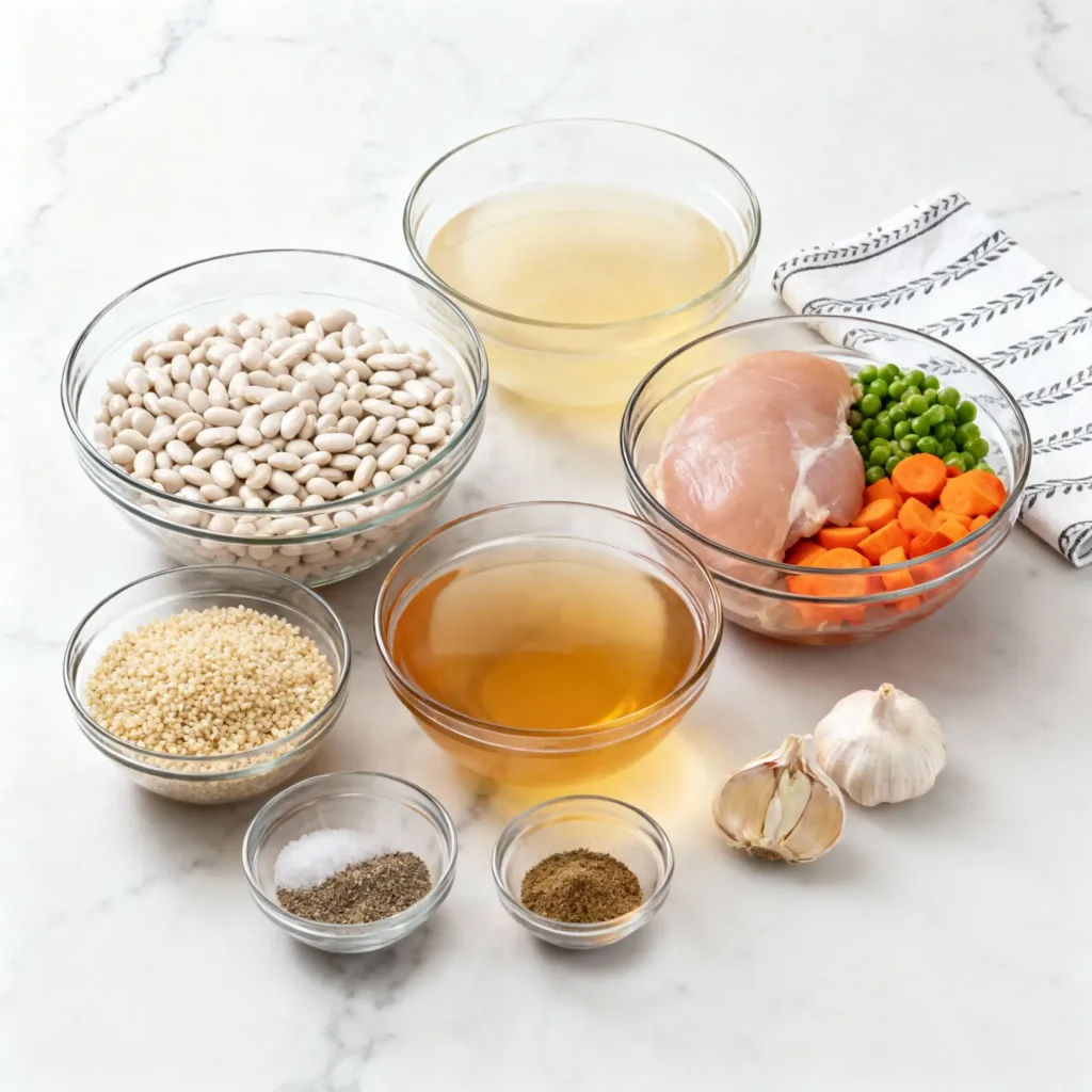 Chicken Vegetable Quinoa Soup 5 fresh ingredients for chicken vegetable quinoa soup