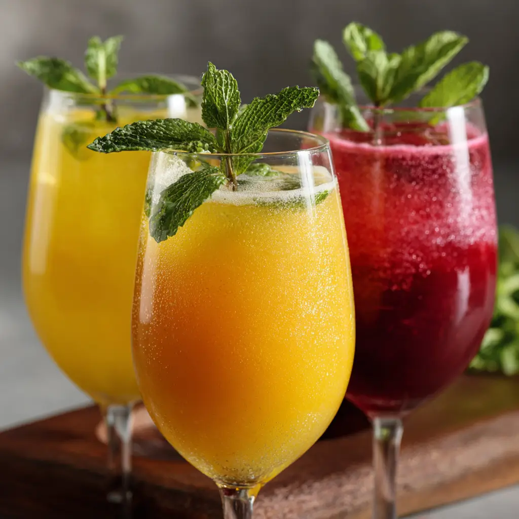 The Best Cortisol Mocktail 6 cortisol mocktail variations with mango, sparkling, and mint