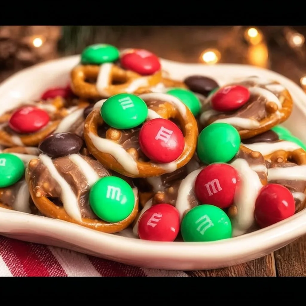 M&M Pretzel Hugs 3 M&M Pretzel Hugs